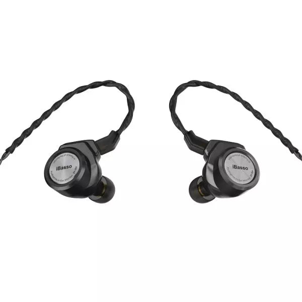 IBasso £T-154 Black IEMs on white background