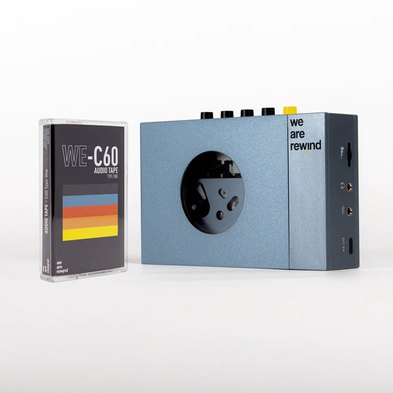 We Are Rewind KURT Cassette Player with Cassette Tape